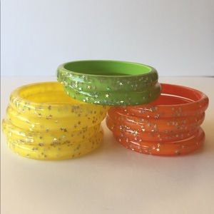 Glitter Star bracelets